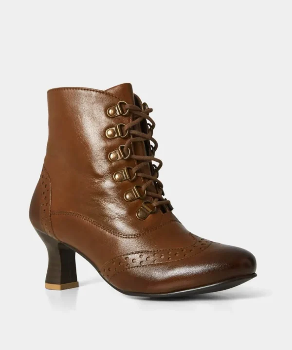 Shop Joe Browns Fenchurch St Leather Boots Brown