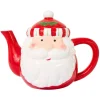 Discount Joe Browns Festive Santa Teapot Red
