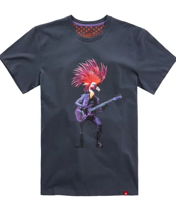 Sale Joe Browns Flamingo Rock Tee Charcoal
