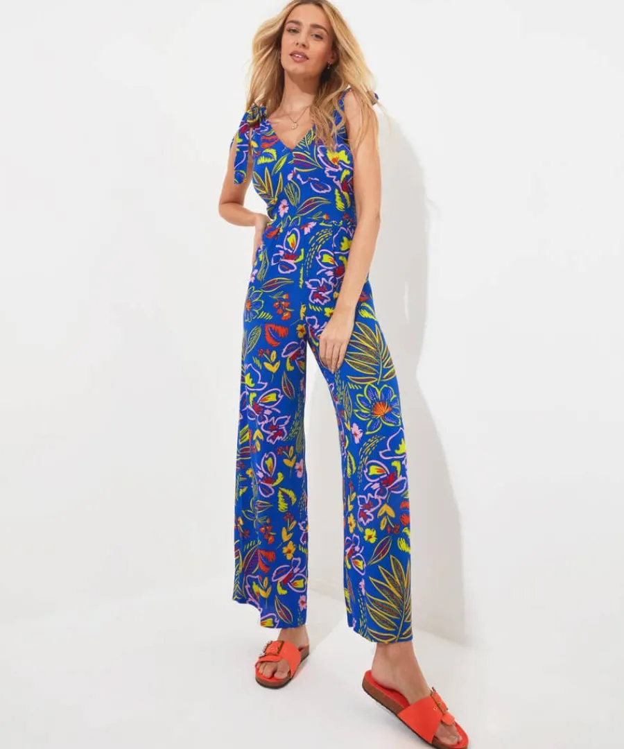 flirty_fiesta_jumpsuit_1.webp Online Joe Browns Flirty Fiesta Jumpsuit Blue