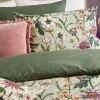 New Joe Browns Floral Harmony Cotton Slub Duvet Set Green
