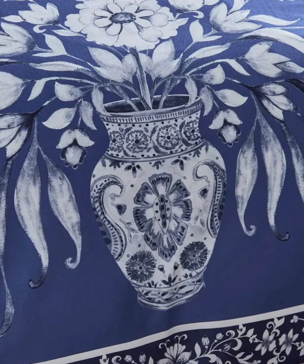 Outlet Joe Browns Floral Vivid Vase Reversible Duvet Set Blue
