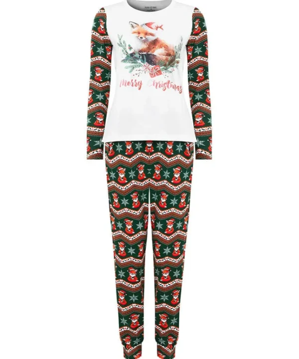 Fashion Joe Browns Foxy Jersey PJ Set Green