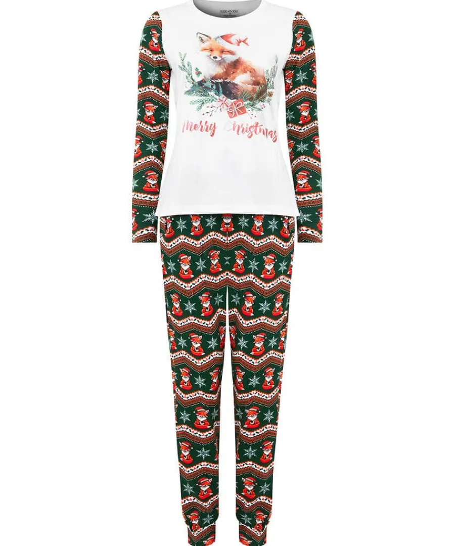 foxy_jersey_pj_set_0.webp Fashion Joe Browns Foxy Jersey PJ Set Green