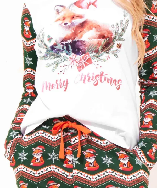 Fashion Joe Browns Foxy Jersey PJ Set Green
