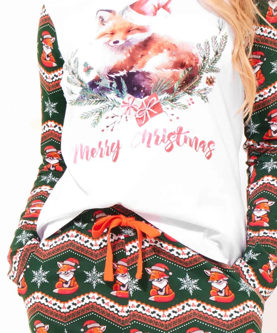 foxy_jersey_pj_set_4.webp Fashion Joe Browns Foxy Jersey PJ Set Green