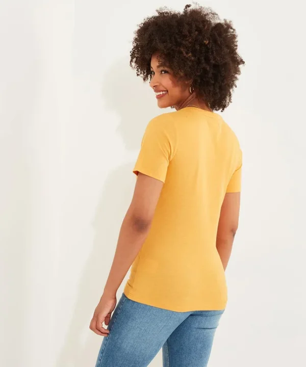 New Joe Browns Foxy T-Shirt Ochre
