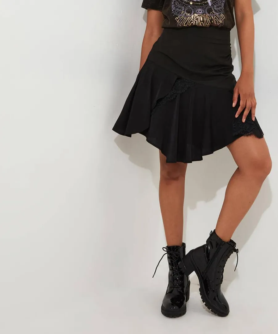 fun_and_flirty_cutabout_s_2.webp Best Sale Joe Browns Fun And Flirty Cutabout Skirt Black