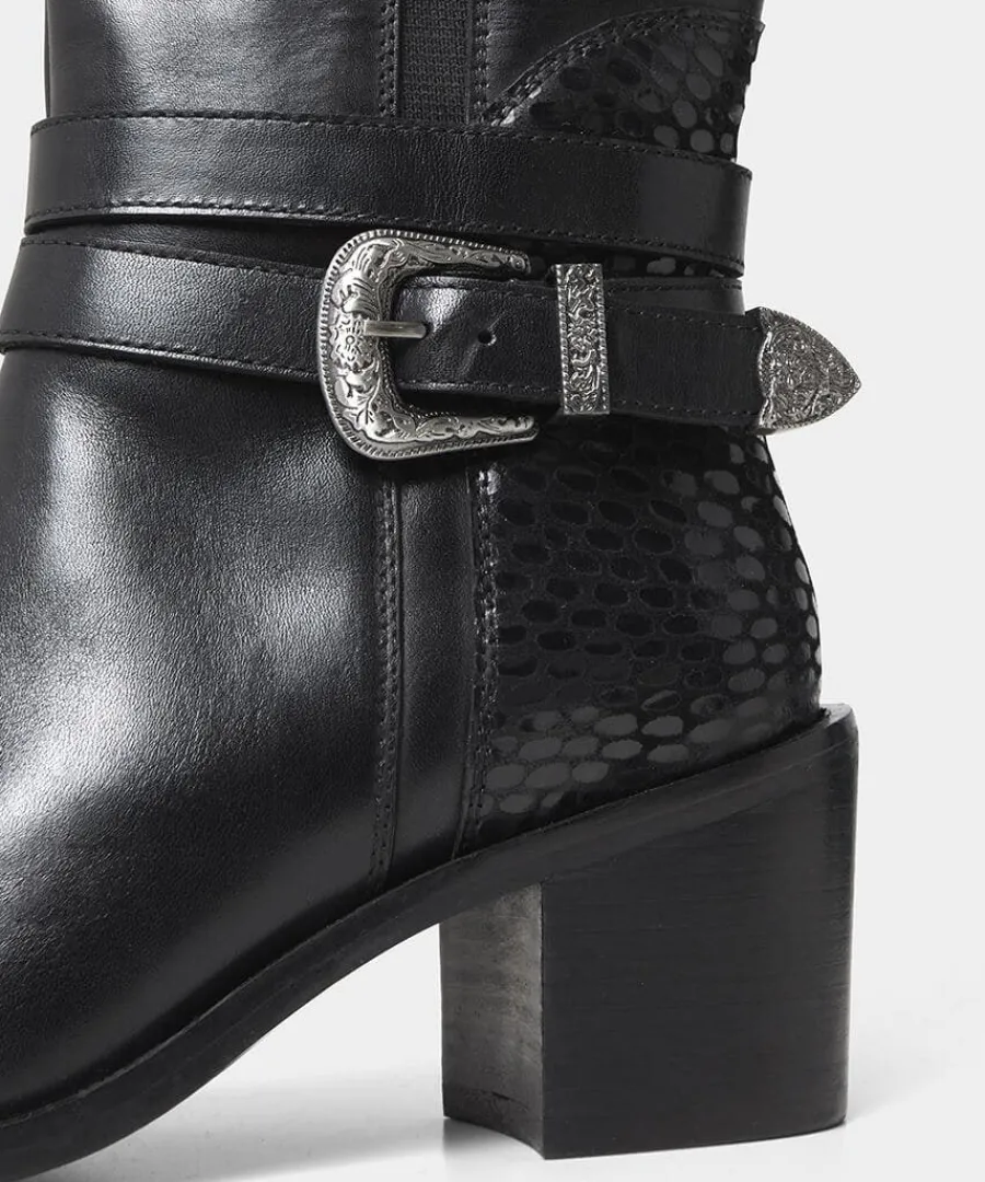 gigi_premium_leather_ride_4.webp Outlet Joe Browns Gigi Premium Leather Rider Boots Black