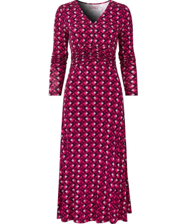 Cheap Joe Browns Glorious Geo Jersey Dress Pink