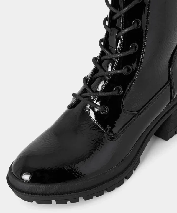 Flash Sale Joe Browns Go Getter Patent Boots Black