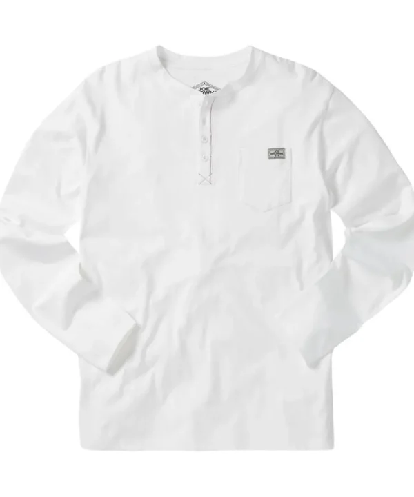 Store Joe Browns Got Your Back Henley White