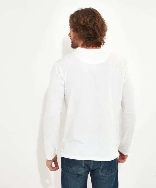 Store Joe Browns Got Your Back Henley White