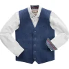 Online Joe Browns Handsome Herringbone Waistcoat Navy