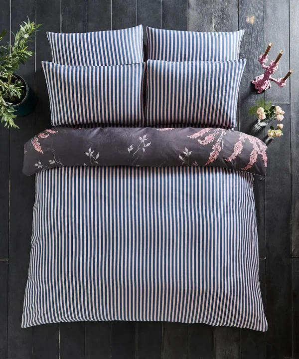 Flash Sale Joe Browns Harmonious Herons Reversible Duvet Set Charcoal