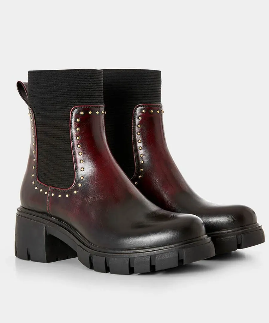 here_and_now_chunky_boots_2.webp Fashion Joe Browns Here And Now Chunky Boots Deep Burgundy
