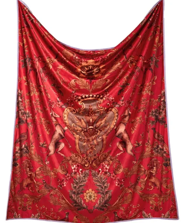 Best Joe Browns Highland Botanicals Reversible Throw Cream