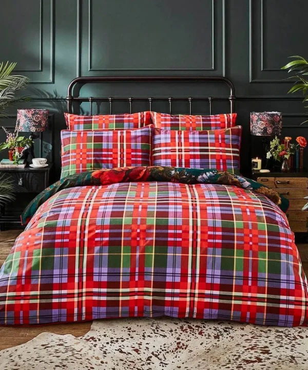Cheap Joe Browns Highland Botanicals Reversible Duvet Set Multi