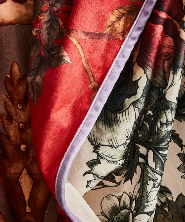Best Joe Browns Highland Botanicals Reversible Throw Cream
