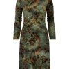 Cheap Joe Browns Jemima Flocked Jersey Dress Green