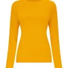 Online Joe Browns Jersey Roll Neck Top Ochre / Orange / Winter White / Berry / Black