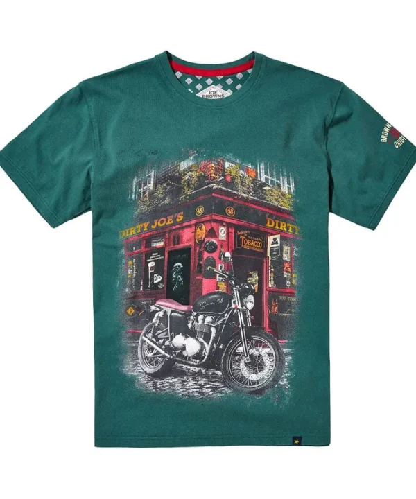 Shop Joe Browns Joe's Bar Tee Green