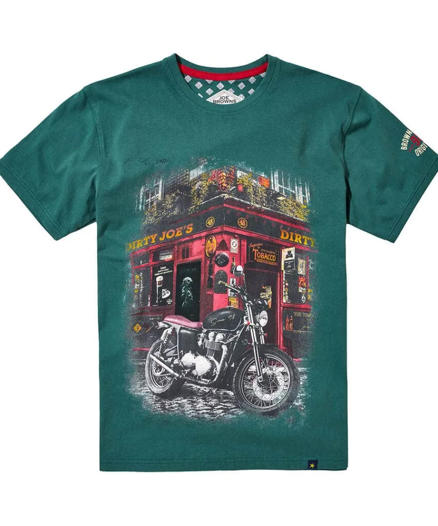 joes_bar_tee_0.webp Shop Joe Browns Joe's Bar Tee Green
