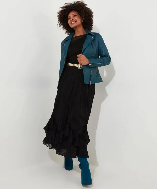 Sale Joe Browns Joe's Cutabout Skirt Black / Teal