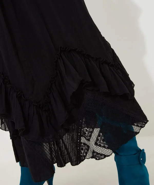 Sale Joe Browns Joe's Cutabout Skirt Black / Teal