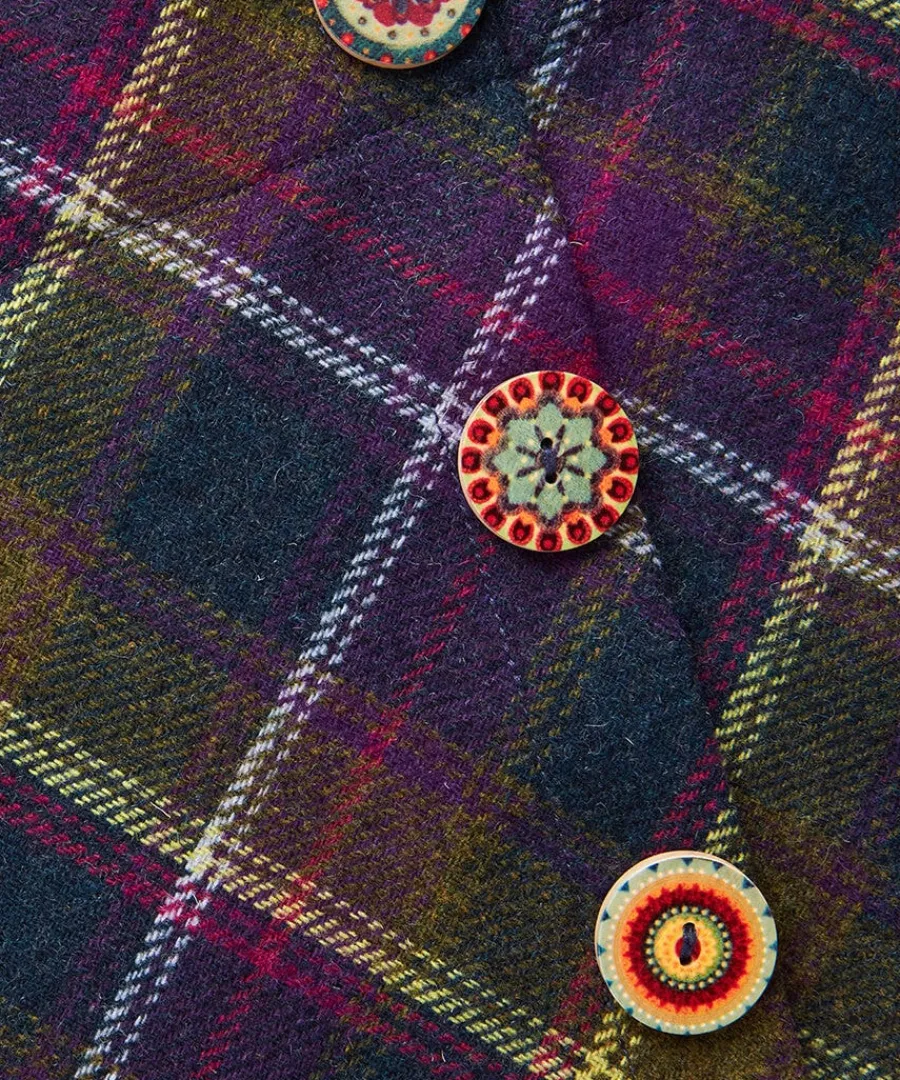 joes_favourite_checked_sk_7.webp Clearance Joe Browns Joe's Favourite Checked Skirt Purple