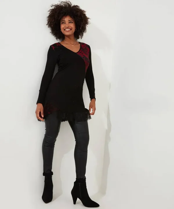 Cheap Joe Browns Joe's Favourite Cutabout Jersey Tunic Black