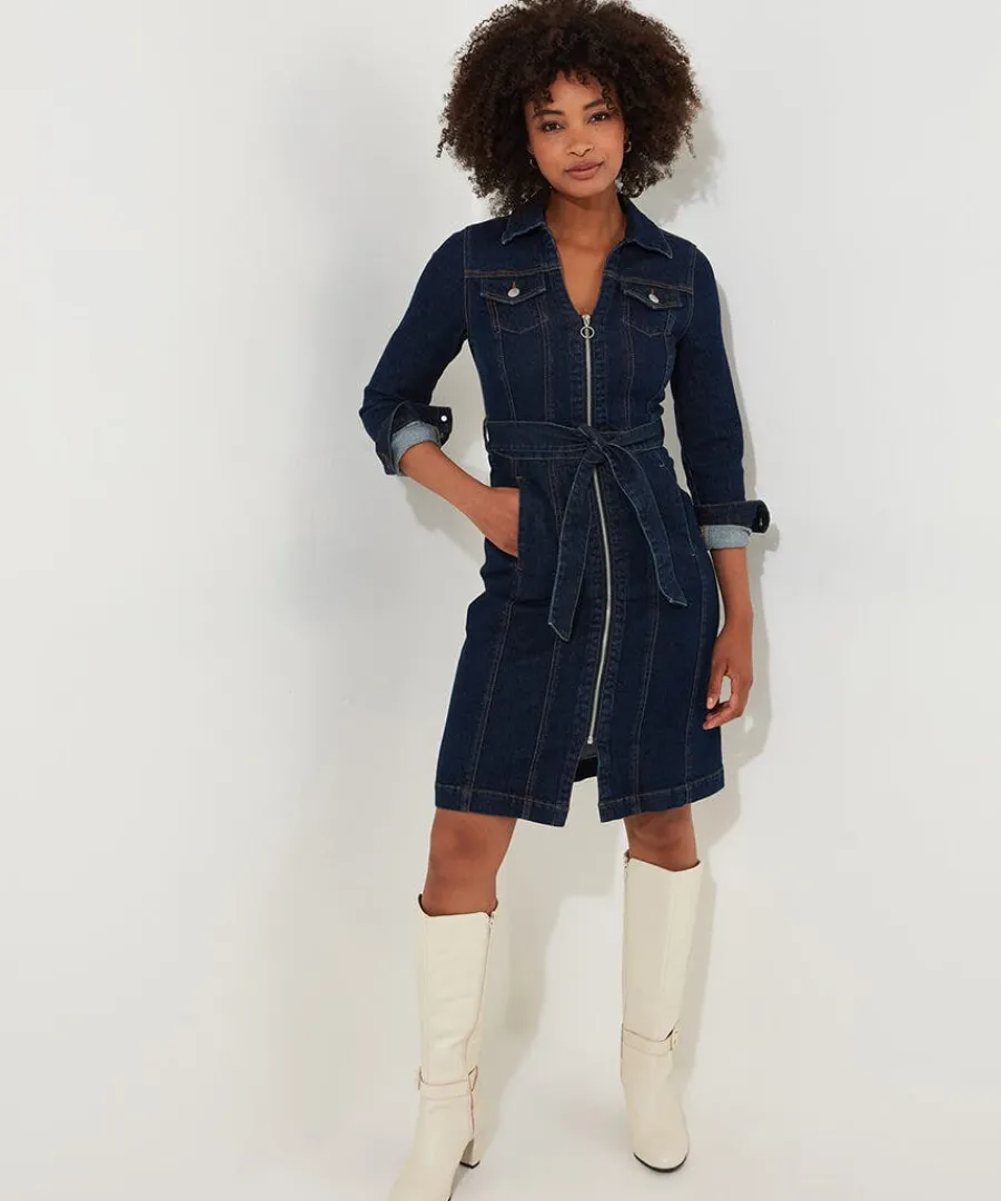 joes_favourite_denim_dres_1.webp New Joe Browns Joe's Favourite Denim Dress Blue