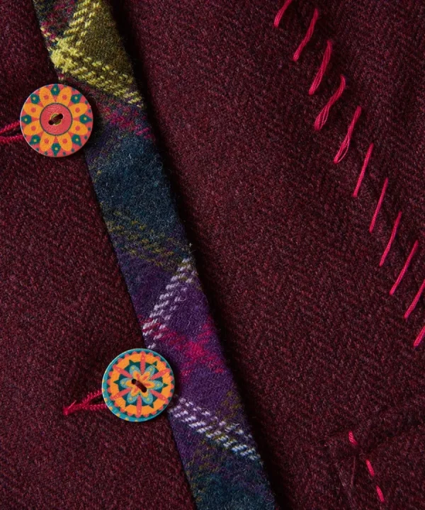 Clearance Joe Browns Joe's Favourite Waistcoat Aubergine