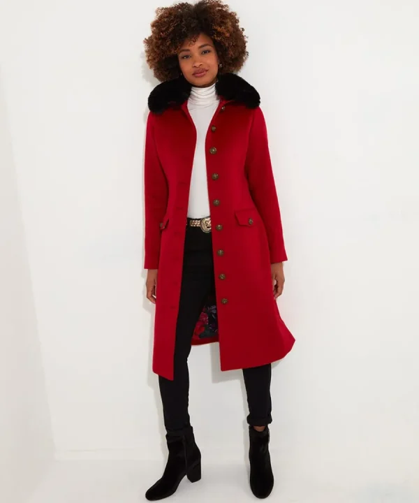 Cheap Joe Browns Joe's Statement Coat Red