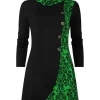 Shop Joe Browns Joyous Jacquard Tunic Green