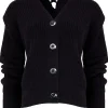 Cheap Joe Browns Lace Up Cardigan Black