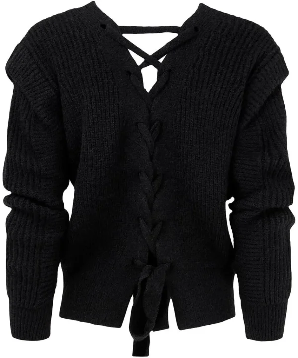 Cheap Joe Browns Lace Up Cardigan Black
