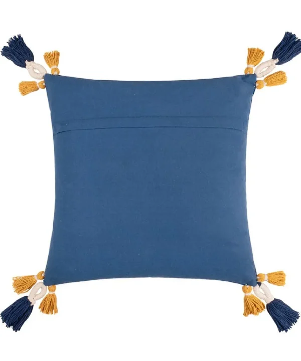 Shop Joe Browns Lavish Leopard Embroidered Cushion Navy