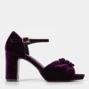 Flash Sale Joe Browns Leading Lady Velvet Shoes Purple