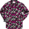 New Joe Browns Lips And Skull Shirt Black
