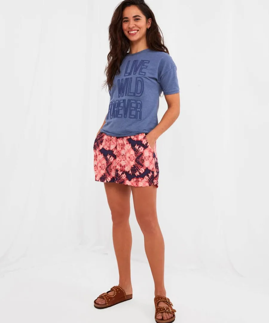 live_wild_forever_tee_2.webp Online Joe Browns Live Wild Forever Tee Blue