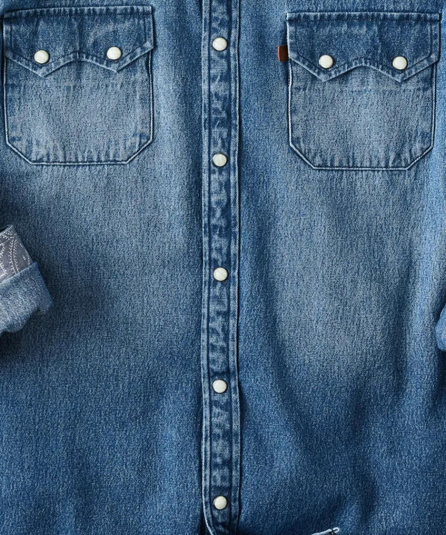 loved_and_lived_in_denim__3.webp Cheap Joe Browns Loved And Lived In Denim Shirt Blue