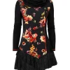 Sale Joe Browns Lovely Lace Trim Jersey Tunic Black