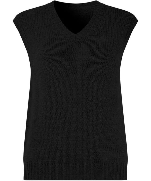 Online Joe Browns Lucy Knitted Vest Black / Orange