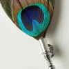 Fashion Joe Browns Luxury Peacock Feather Pin Multi