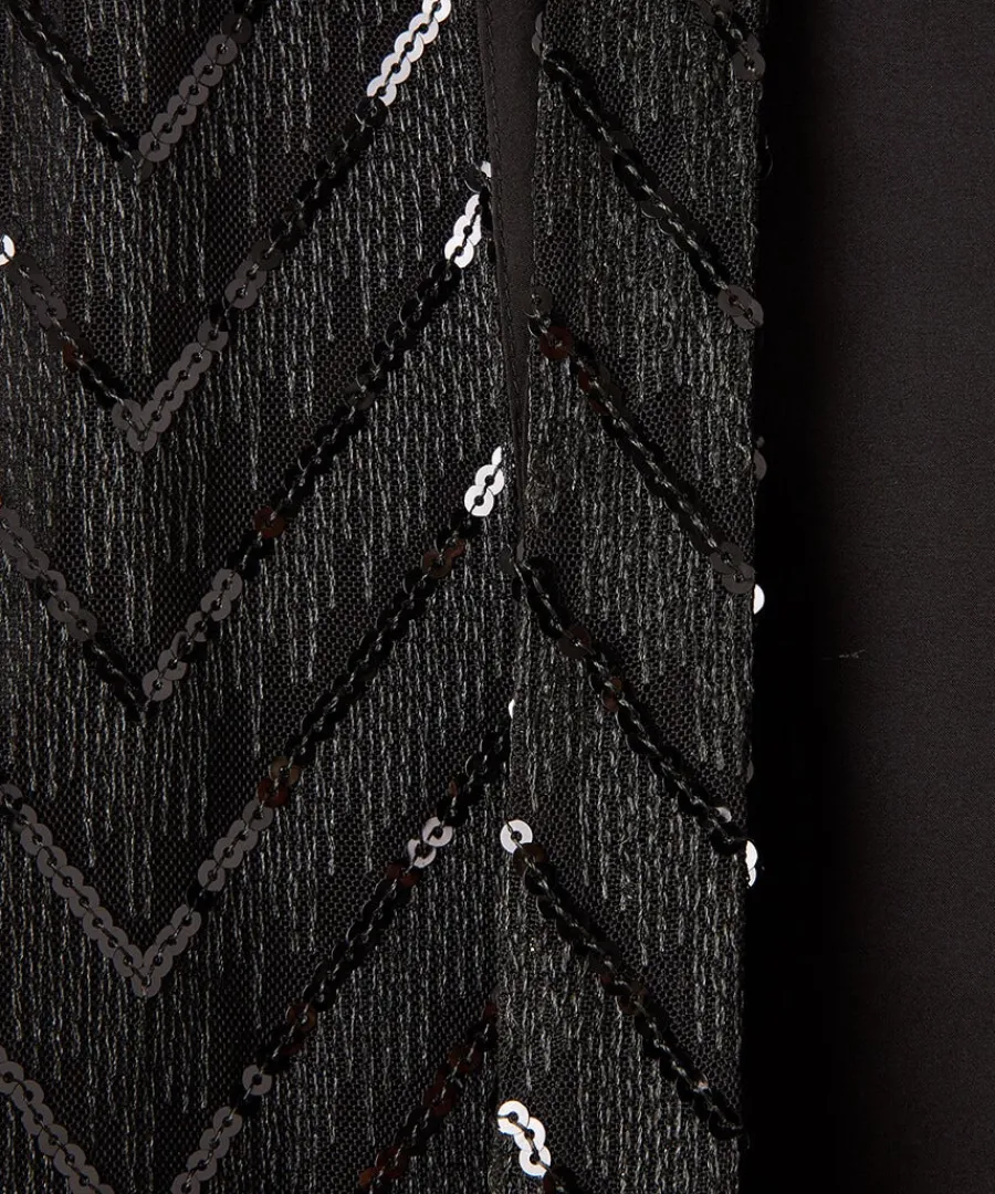 lyla_tassel_waistcoat_and_1.webp Shop Joe Browns Lyla Tassel Waistcoat And Scarf Set Black