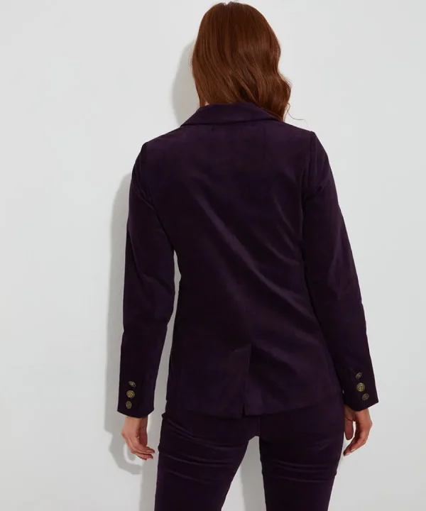 Clearance Joe Browns Magnificent Moleskin Jacket Purple