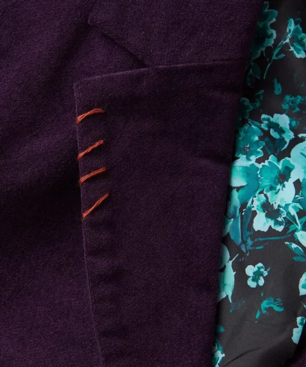 Clearance Joe Browns Magnificent Moleskin Jacket Purple