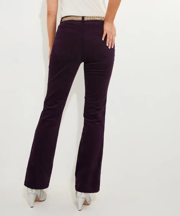 New Joe Browns Magnificent Moleskin Trousers Purple