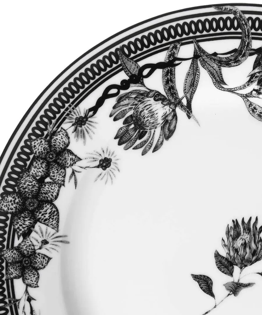 magnificent_monochrome_fl_4.webp Clearance Joe Browns Magnificent Monochrome Floral Dinner Plates Black / White